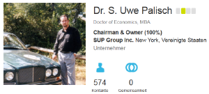 Das Xing-Profil von Dr. Swen Uwe Palisch