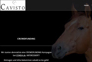 Die vor einem Monat in Bayern gegründete Cavisto GmbH will von Kleinanlegern über eine österreichische Crowdfunding-Firma Nachrangdarlehen für die Investition in Springpferde einsammeln.