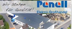 Werbung der Penell GmbH mit Firmensitz
