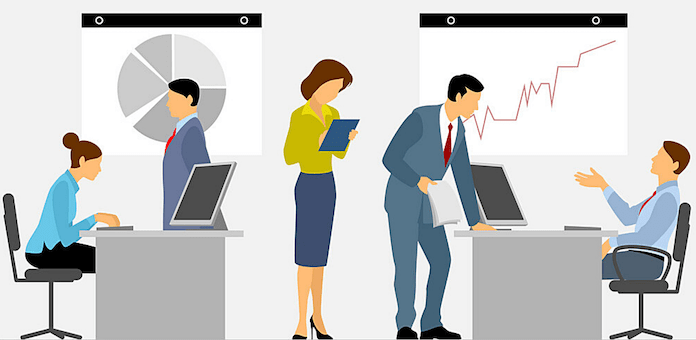 Wohlfühlfaktor mit Kollegen, Erfolgsfaktor Kommunikation und Sicherheit machen das Büro gegenüber Homeoffice unverzichtbar © pixabay.com